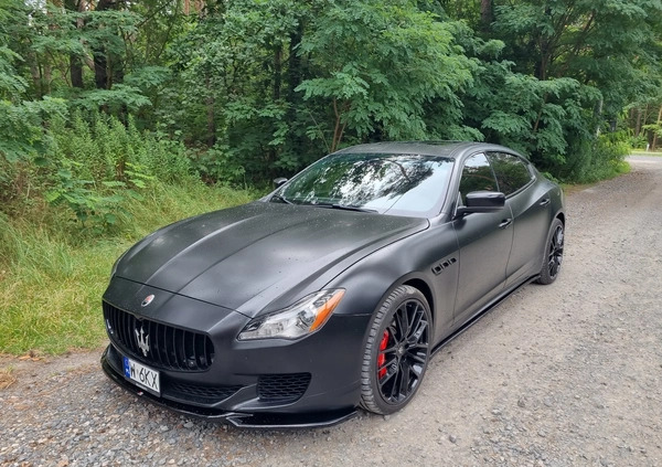 Maserati Quattroporte cena 170000 przebieg: 105264, rok produkcji 2015 z Warszawa małe 497